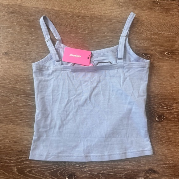 Edikted Blue Camisole with '80' Print - Picture 3 of 4